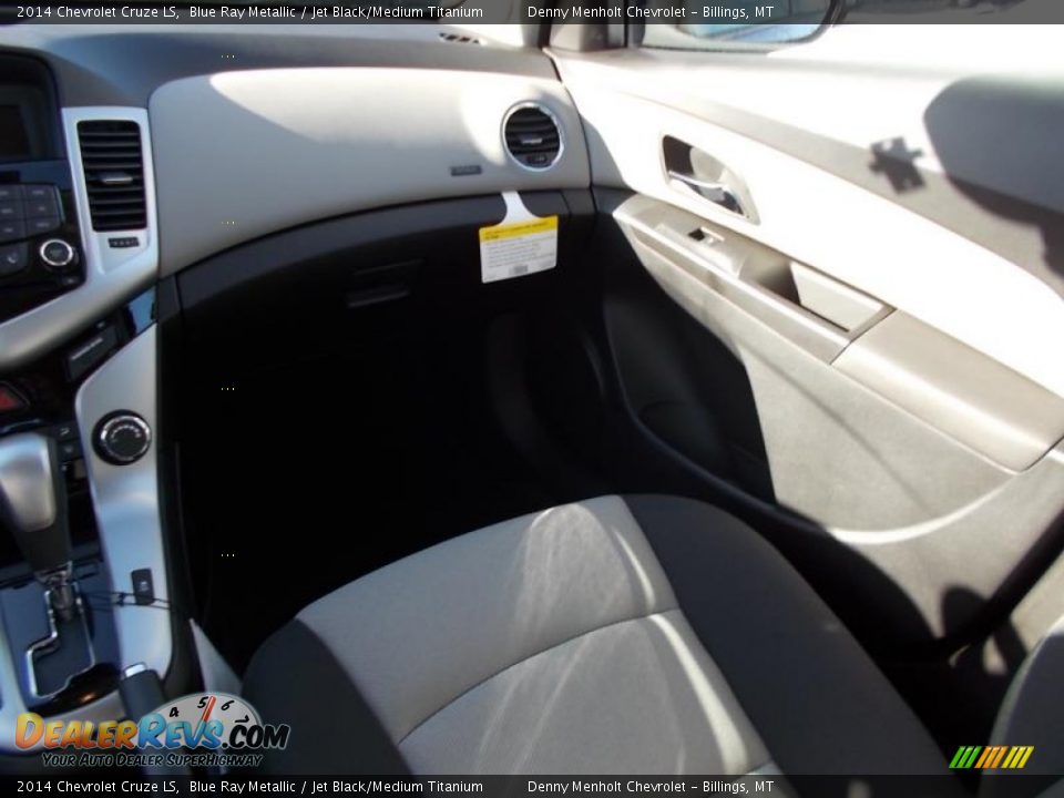 2014 Chevrolet Cruze LS Blue Ray Metallic / Jet Black/Medium Titanium Photo #8