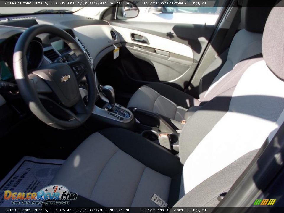 2014 Chevrolet Cruze LS Blue Ray Metallic / Jet Black/Medium Titanium Photo #9