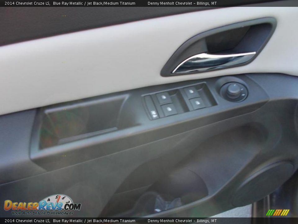 2014 Chevrolet Cruze LS Blue Ray Metallic / Jet Black/Medium Titanium Photo #10