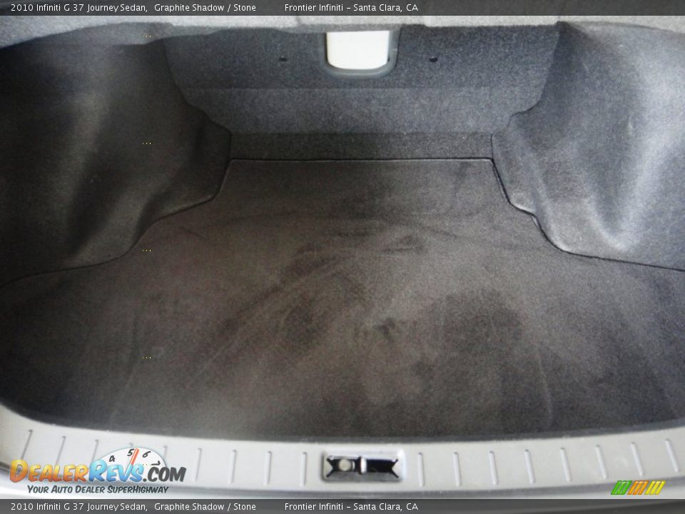 2010 Infiniti G 37 Journey Sedan Graphite Shadow / Stone Photo #19