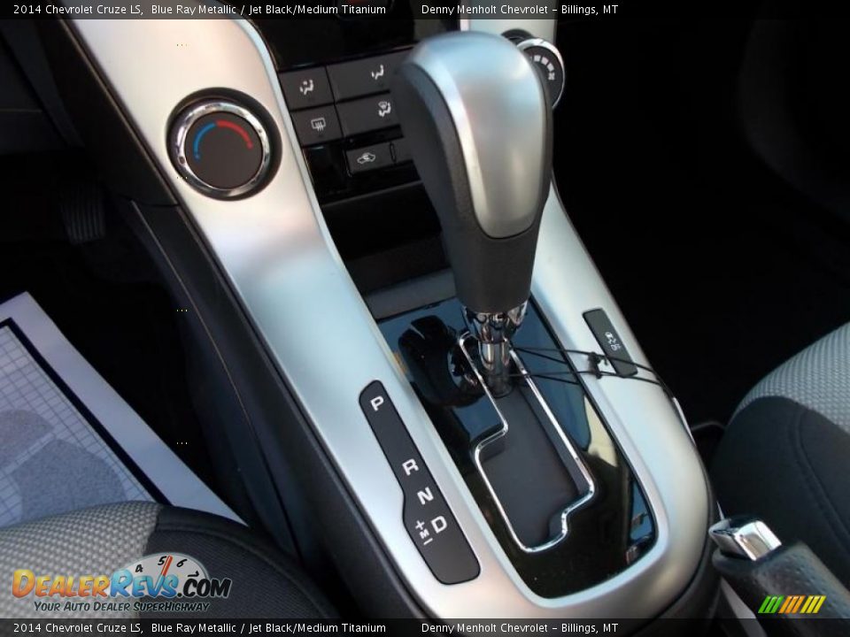 2014 Chevrolet Cruze LS Blue Ray Metallic / Jet Black/Medium Titanium Photo #12