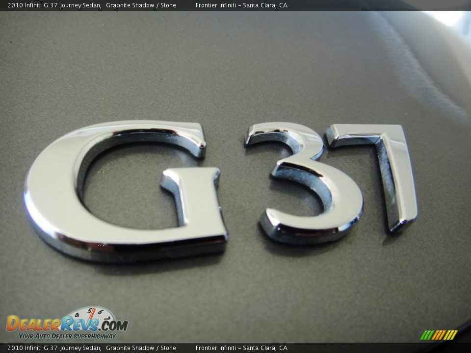 2010 Infiniti G 37 Journey Sedan Graphite Shadow / Stone Photo #20