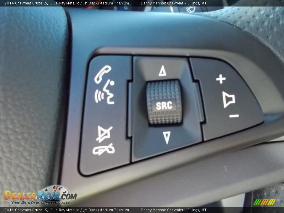 2014 Chevrolet Cruze LS Blue Ray Metallic / Jet Black/Medium Titanium Photo #14
