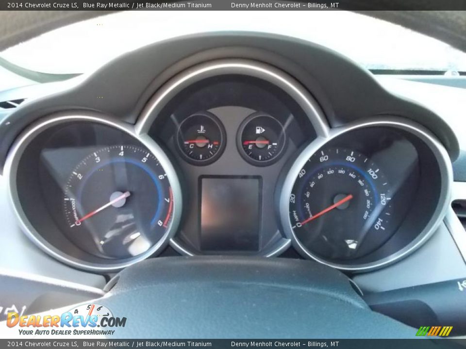 2014 Chevrolet Cruze LS Blue Ray Metallic / Jet Black/Medium Titanium Photo #15