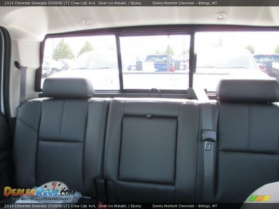 2014 Chevrolet Silverado 3500HD LTZ Crew Cab 4x4 Silver Ice Metallic / Ebony Photo #7