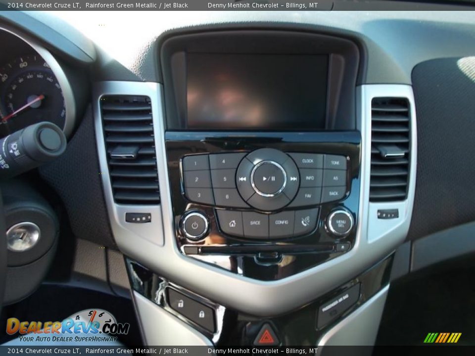 2014 Chevrolet Cruze LT Rainforest Green Metallic / Jet Black Photo #11