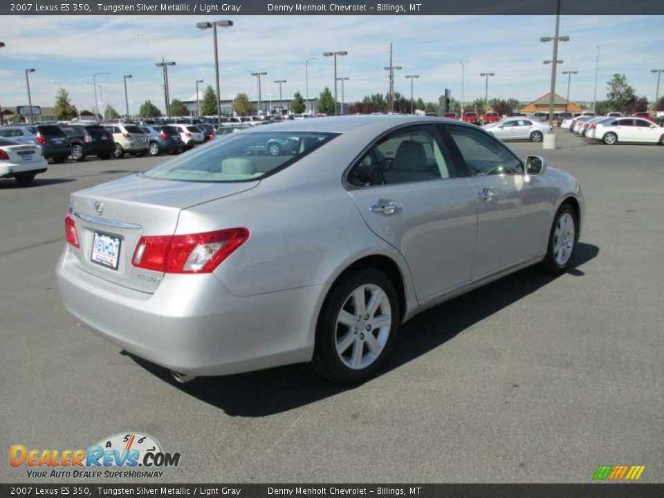 2007 Lexus ES 350 Tungsten Silver Metallic / Light Gray Photo #4