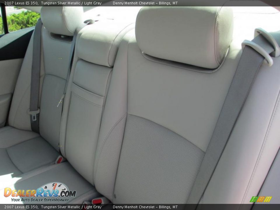 2007 Lexus ES 350 Tungsten Silver Metallic / Light Gray Photo #7