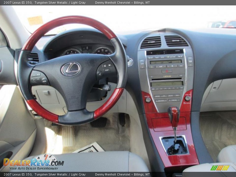 2007 Lexus ES 350 Tungsten Silver Metallic / Light Gray Photo #9