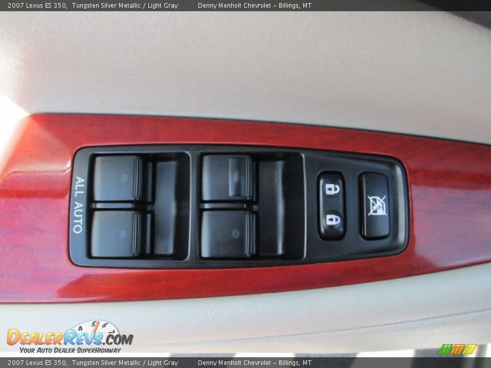 2007 Lexus ES 350 Tungsten Silver Metallic / Light Gray Photo #11