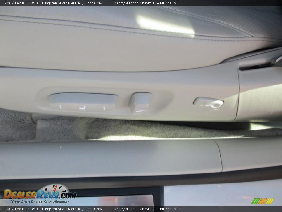2007 Lexus ES 350 Tungsten Silver Metallic / Light Gray Photo #12