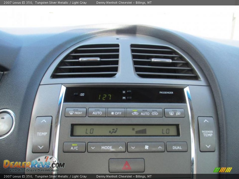 2007 Lexus ES 350 Tungsten Silver Metallic / Light Gray Photo #14