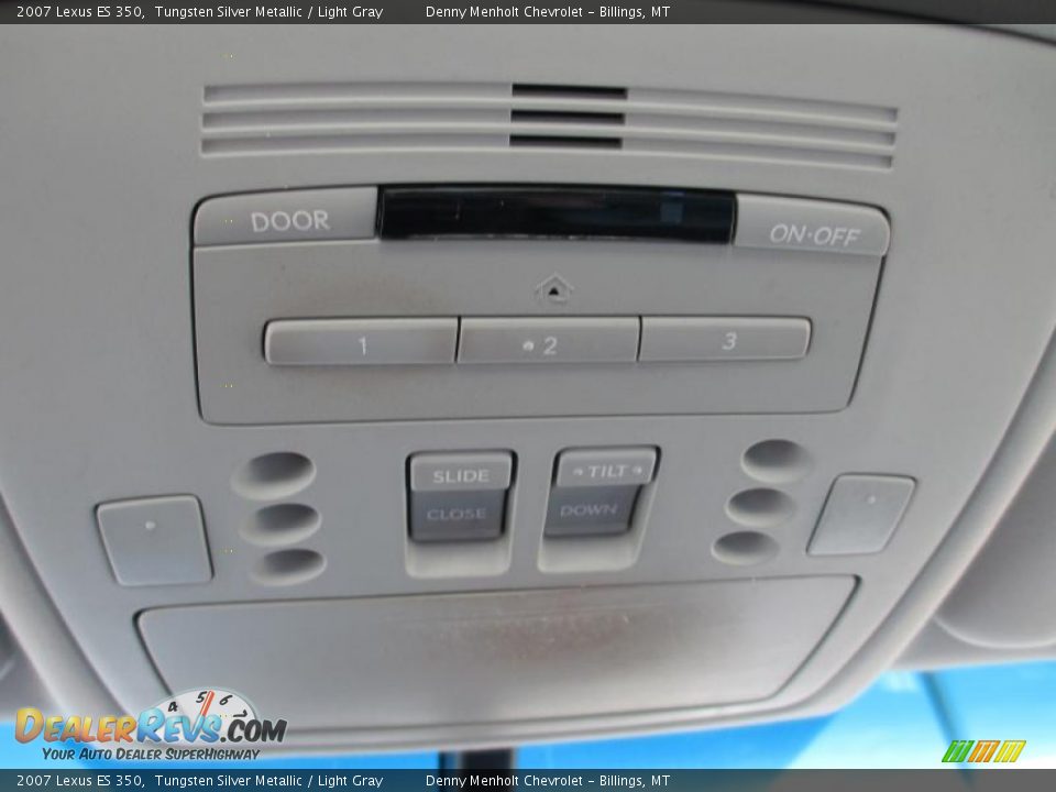 2007 Lexus ES 350 Tungsten Silver Metallic / Light Gray Photo #16