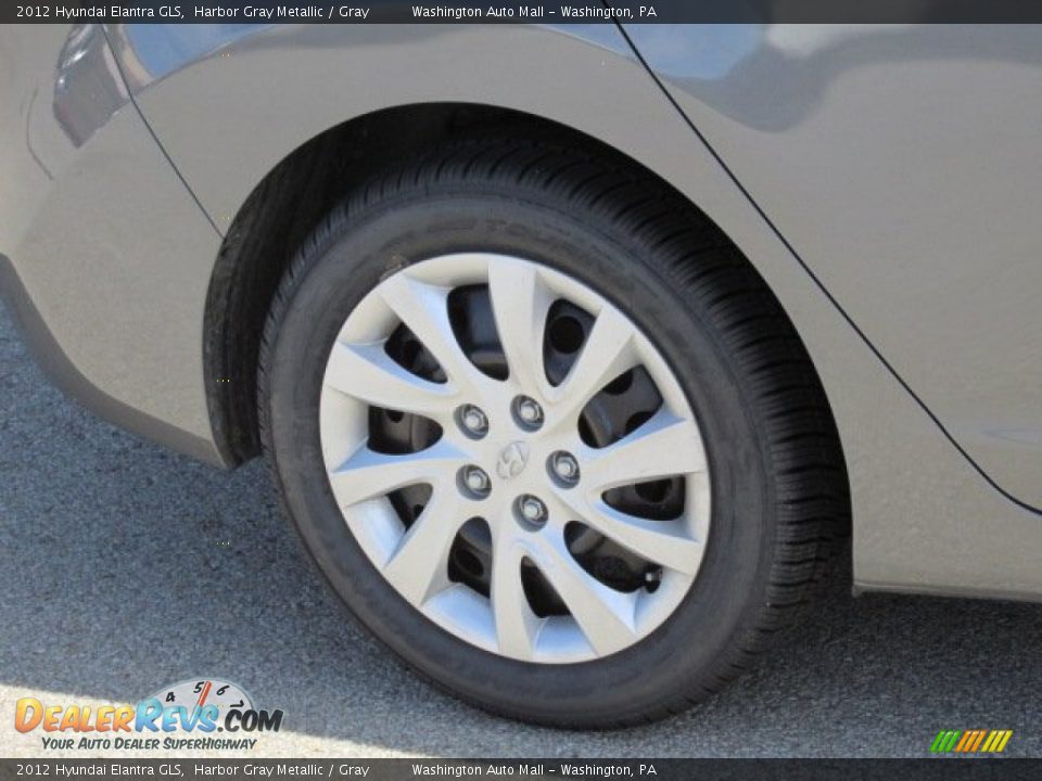2012 Hyundai Elantra GLS Harbor Gray Metallic / Gray Photo #3