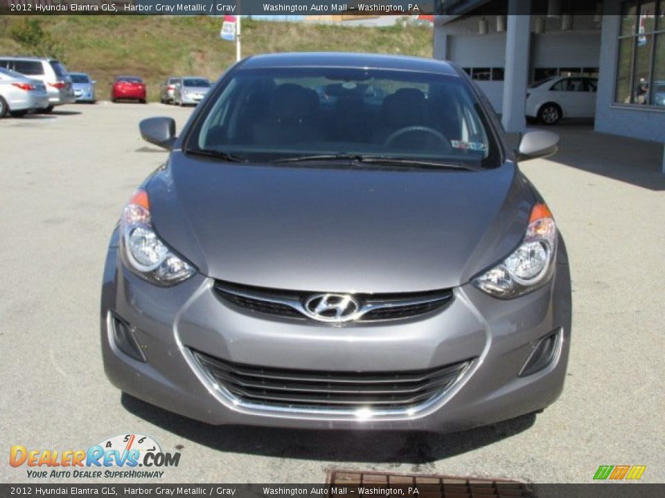 2012 Hyundai Elantra GLS Harbor Gray Metallic / Gray Photo #4