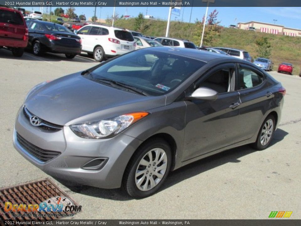 2012 Hyundai Elantra GLS Harbor Gray Metallic / Gray Photo #5