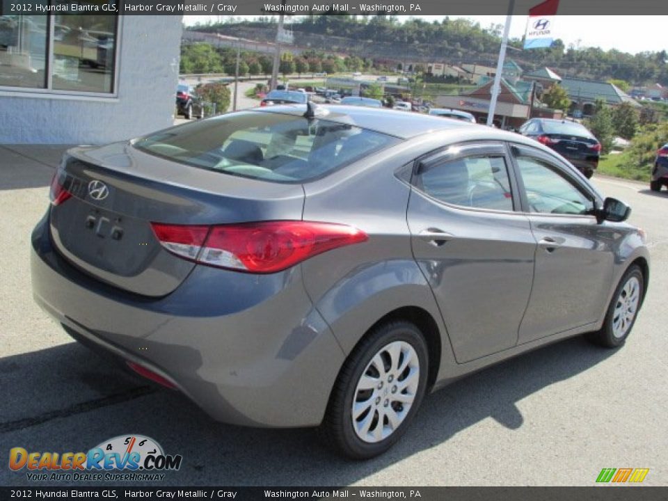 2012 Hyundai Elantra GLS Harbor Gray Metallic / Gray Photo #9