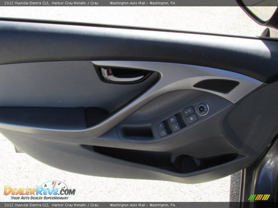 2012 Hyundai Elantra GLS Harbor Gray Metallic / Gray Photo #10