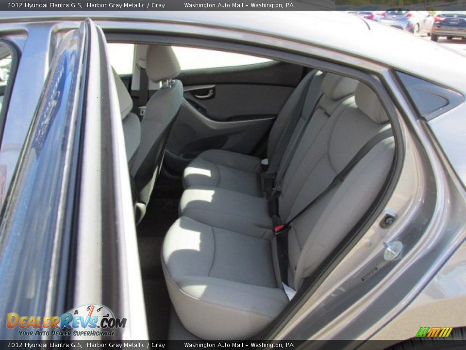 2012 Hyundai Elantra GLS Harbor Gray Metallic / Gray Photo #13