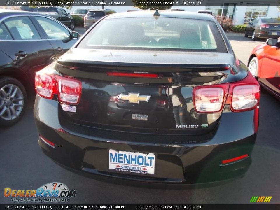 2013 Chevrolet Malibu ECO Black Granite Metallic / Jet Black/Titanium Photo #3