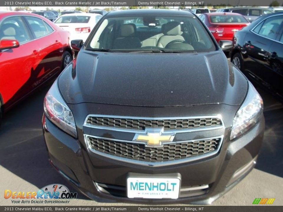 2013 Chevrolet Malibu ECO Black Granite Metallic / Jet Black/Titanium Photo #4