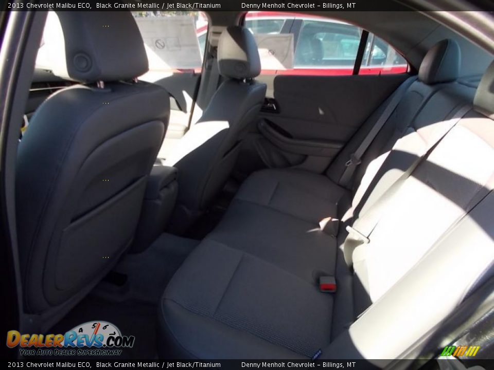 2013 Chevrolet Malibu ECO Black Granite Metallic / Jet Black/Titanium Photo #5