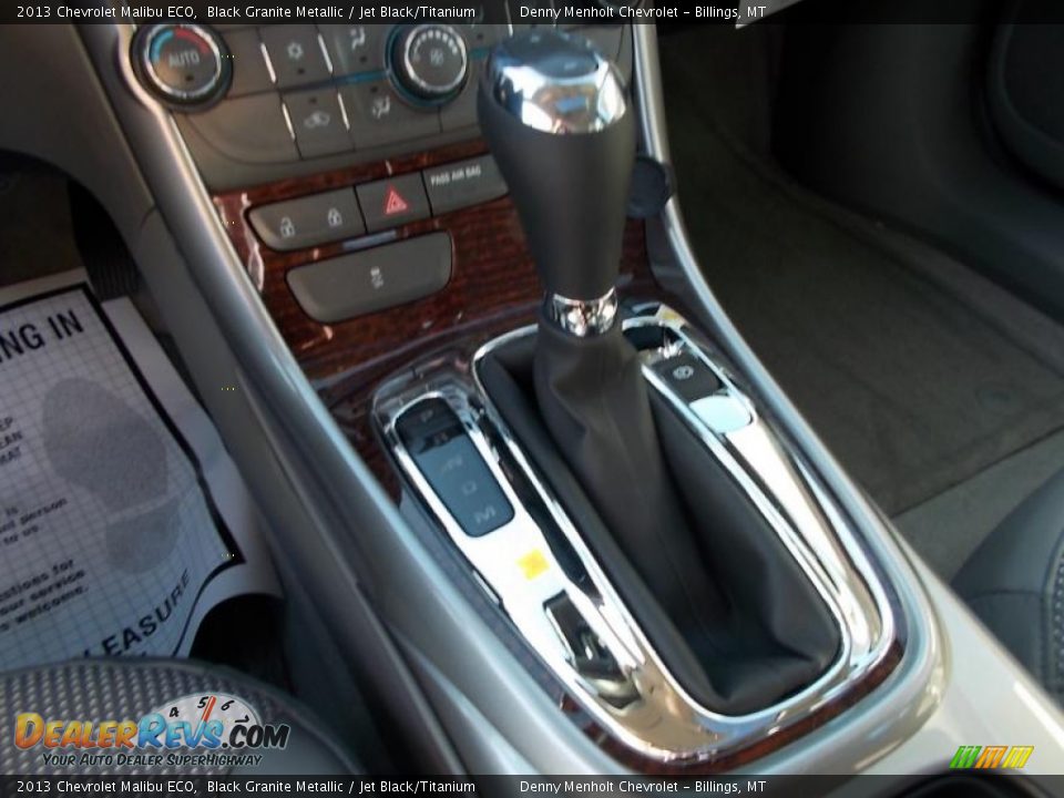 2013 Chevrolet Malibu ECO Black Granite Metallic / Jet Black/Titanium Photo #12