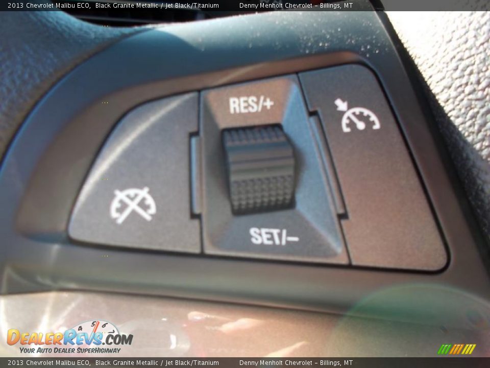 2013 Chevrolet Malibu ECO Black Granite Metallic / Jet Black/Titanium Photo #14