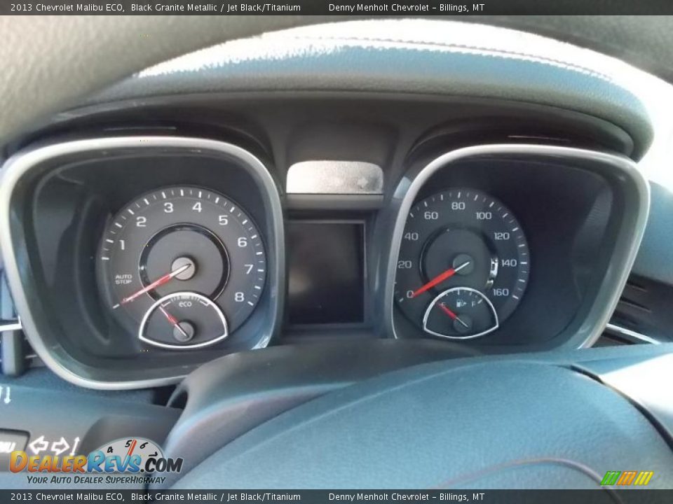 2013 Chevrolet Malibu ECO Black Granite Metallic / Jet Black/Titanium Photo #16