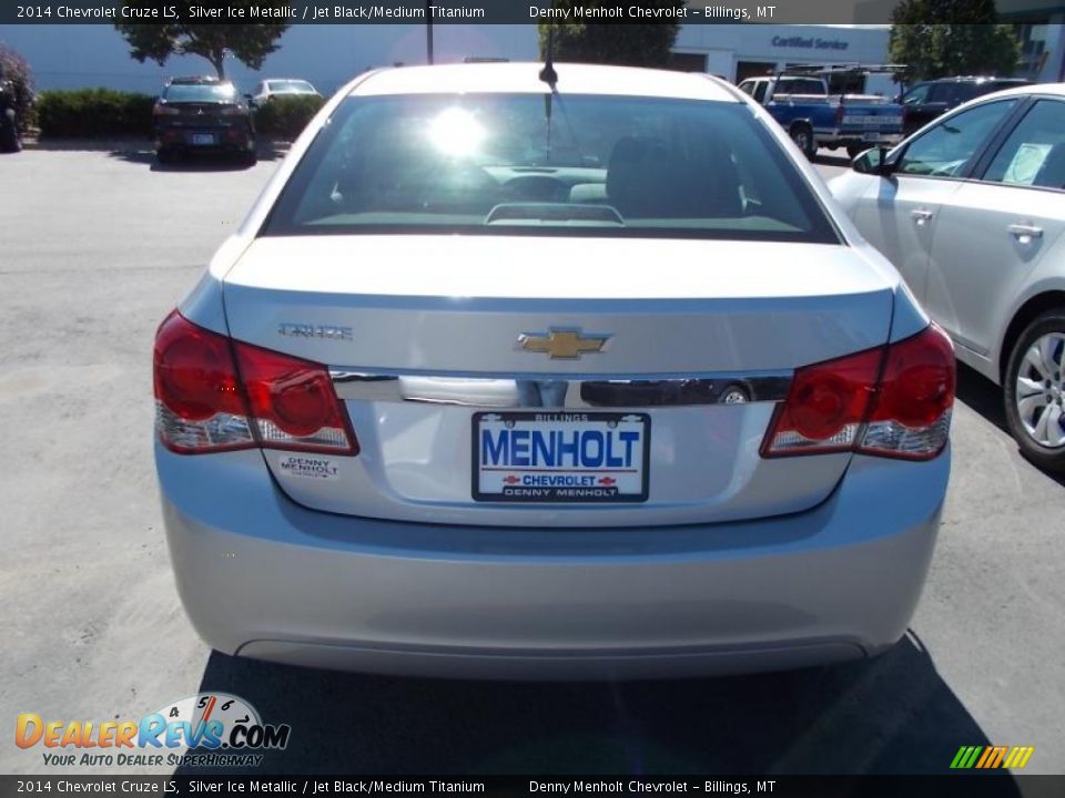 2014 Chevrolet Cruze LS Silver Ice Metallic / Jet Black/Medium Titanium Photo #3
