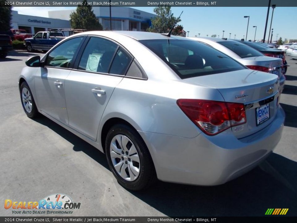 2014 Chevrolet Cruze LS Silver Ice Metallic / Jet Black/Medium Titanium Photo #4