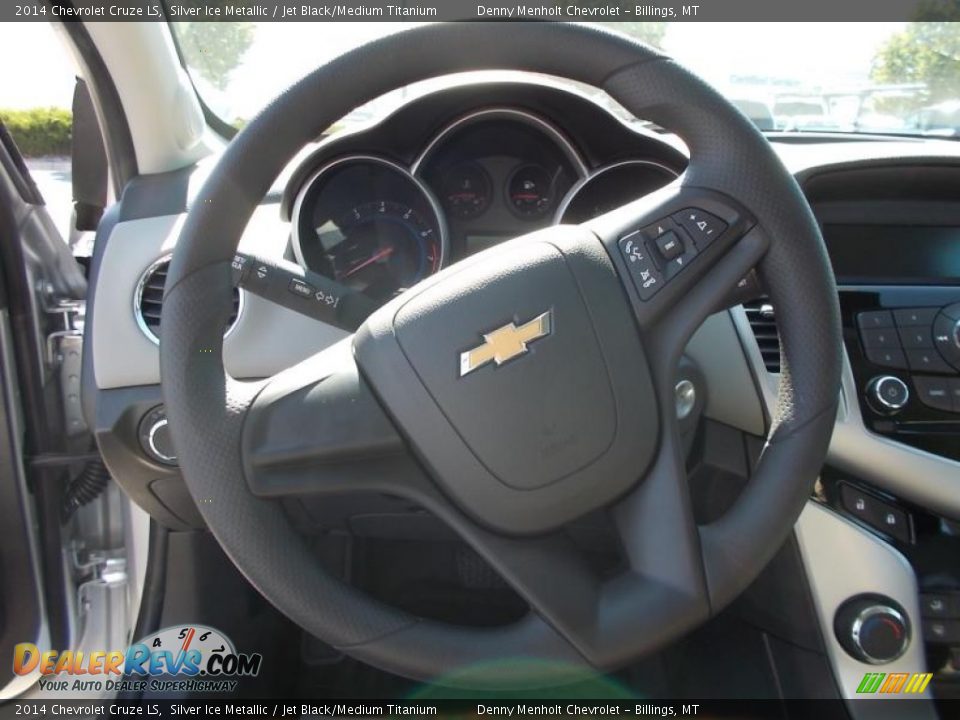 2014 Chevrolet Cruze LS Silver Ice Metallic / Jet Black/Medium Titanium Photo #16