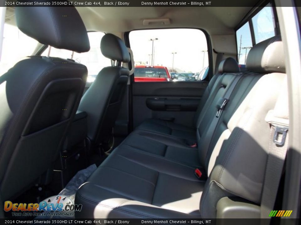 2014 Chevrolet Silverado 3500HD LT Crew Cab 4x4 Black / Ebony Photo #6