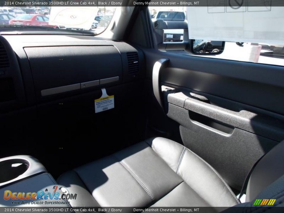 2014 Chevrolet Silverado 3500HD LT Crew Cab 4x4 Black / Ebony Photo #9