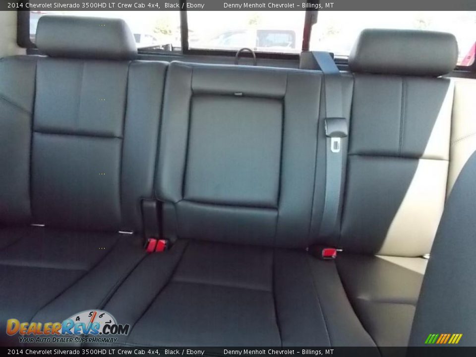 2014 Chevrolet Silverado 3500HD LT Crew Cab 4x4 Black / Ebony Photo #12