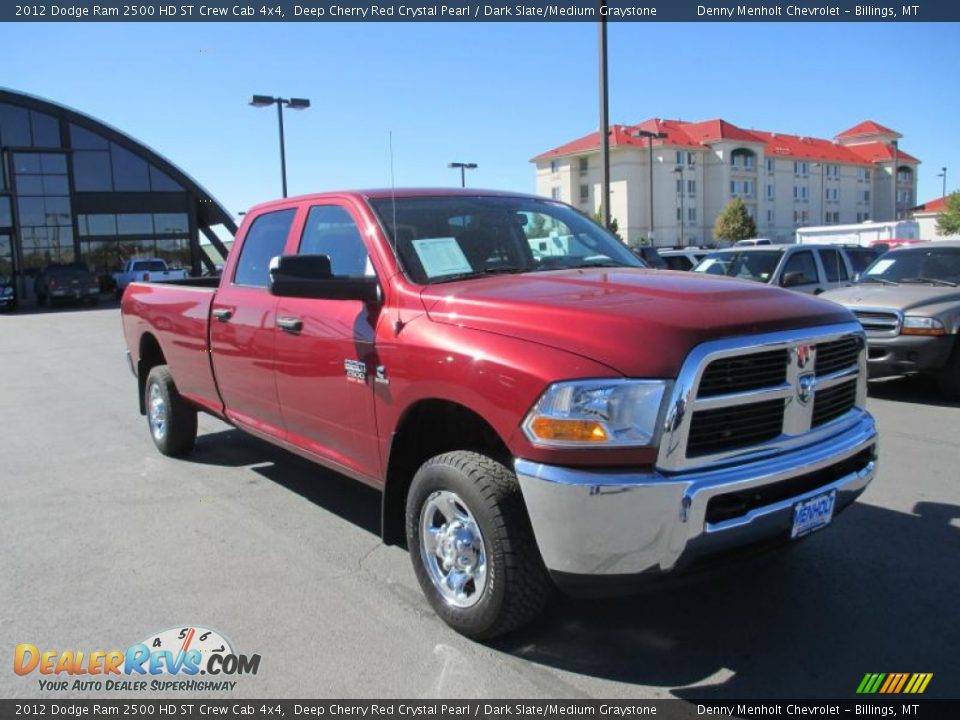 2012 Dodge Ram 2500 HD ST Crew Cab 4x4 Deep Cherry Red Crystal Pearl / Dark Slate/Medium Graystone Photo #1