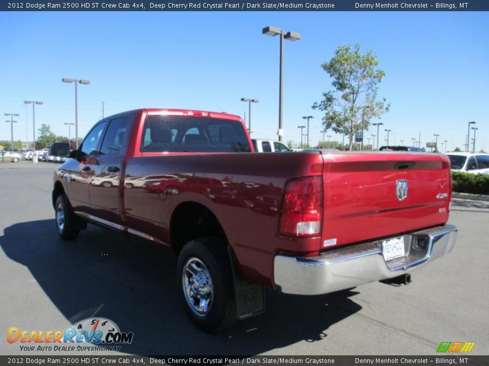 2012 Dodge Ram 2500 HD ST Crew Cab 4x4 Deep Cherry Red Crystal Pearl / Dark Slate/Medium Graystone Photo #4