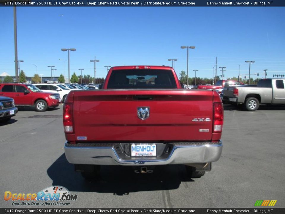 2012 Dodge Ram 2500 HD ST Crew Cab 4x4 Deep Cherry Red Crystal Pearl / Dark Slate/Medium Graystone Photo #5