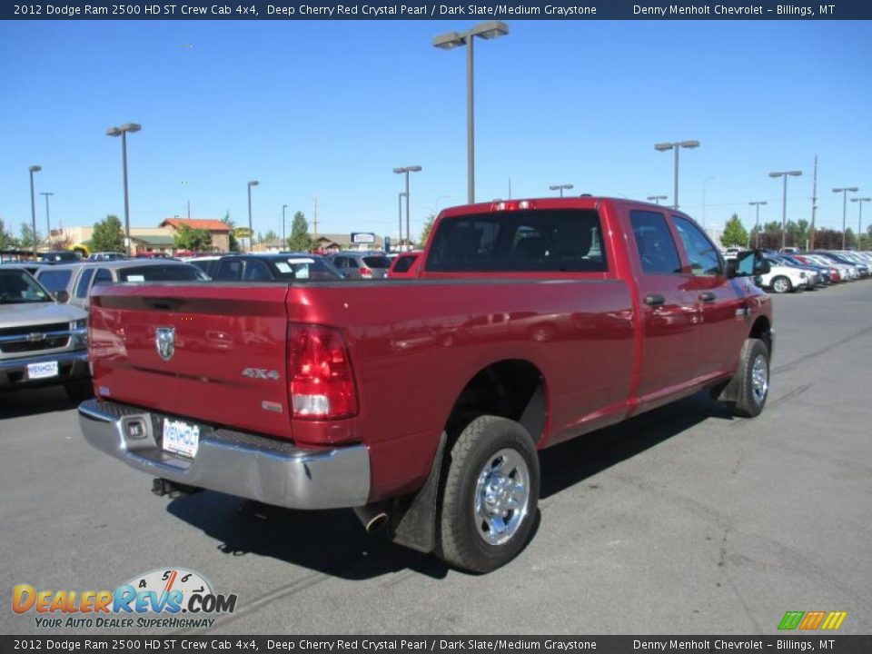 2012 Dodge Ram 2500 HD ST Crew Cab 4x4 Deep Cherry Red Crystal Pearl / Dark Slate/Medium Graystone Photo #6