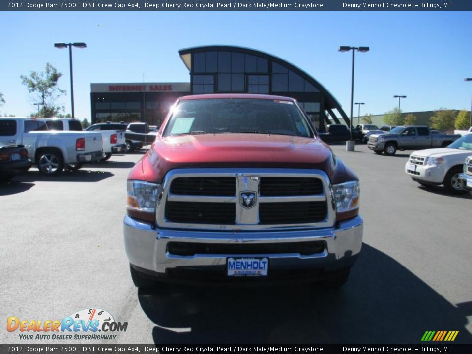 2012 Dodge Ram 2500 HD ST Crew Cab 4x4 Deep Cherry Red Crystal Pearl / Dark Slate/Medium Graystone Photo #8
