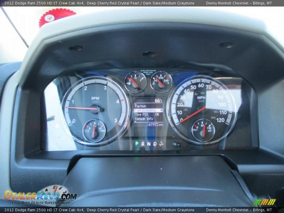 2012 Dodge Ram 2500 HD ST Crew Cab 4x4 Deep Cherry Red Crystal Pearl / Dark Slate/Medium Graystone Photo #13