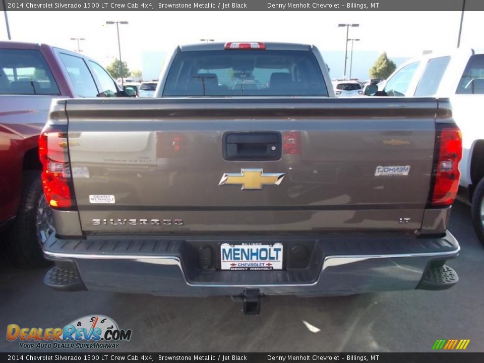 2014 Chevrolet Silverado 1500 LT Crew Cab 4x4 Brownstone Metallic / Jet Black Photo #2