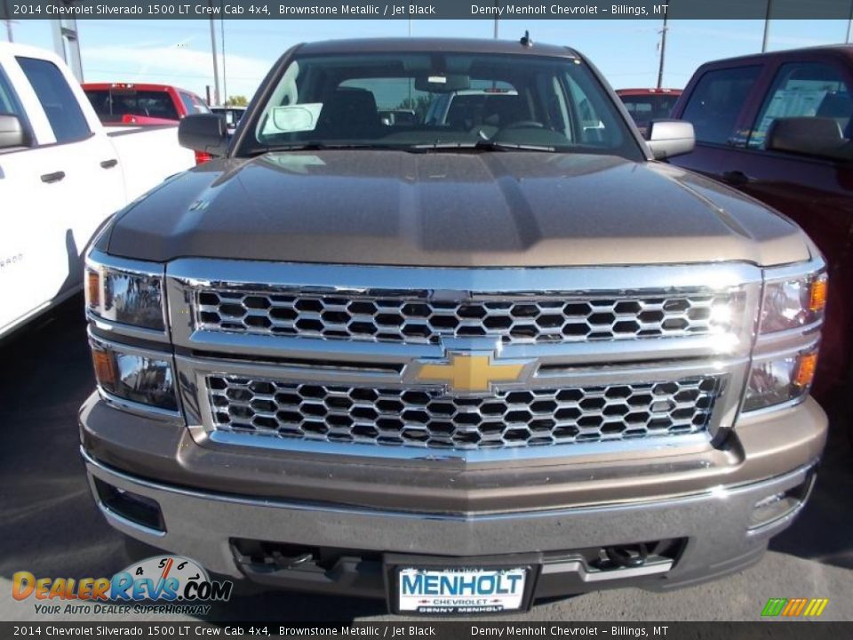2014 Chevrolet Silverado 1500 LT Crew Cab 4x4 Brownstone Metallic / Jet Black Photo #4