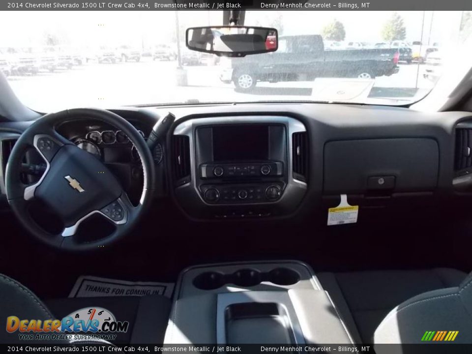 2014 Chevrolet Silverado 1500 LT Crew Cab 4x4 Brownstone Metallic / Jet Black Photo #6
