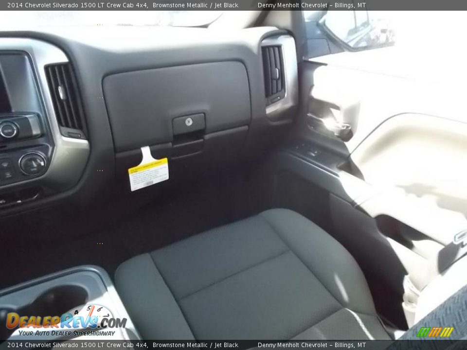2014 Chevrolet Silverado 1500 LT Crew Cab 4x4 Brownstone Metallic / Jet Black Photo #8
