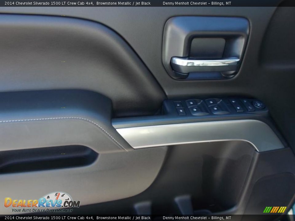 2014 Chevrolet Silverado 1500 LT Crew Cab 4x4 Brownstone Metallic / Jet Black Photo #10