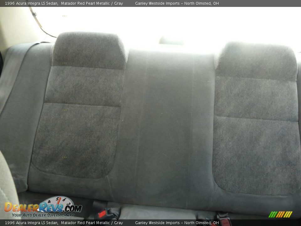 1996 Acura Integra LS Sedan Matador Red Pearl Metallic / Gray Photo #25