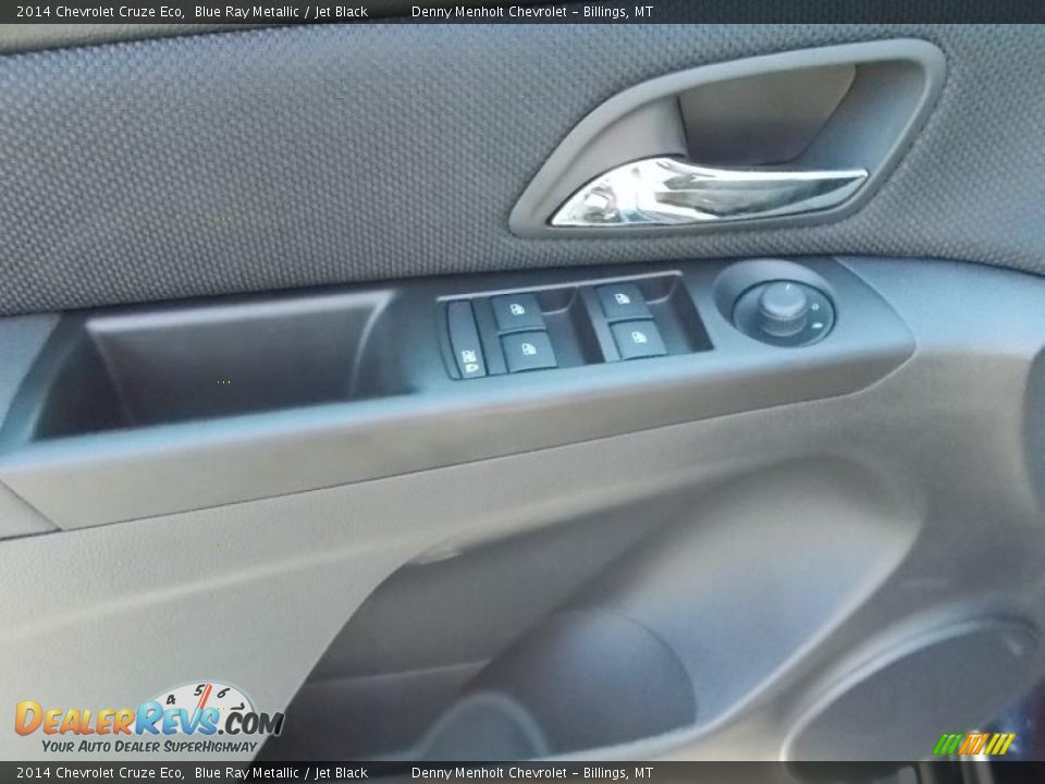 2014 Chevrolet Cruze Eco Blue Ray Metallic / Jet Black Photo #10