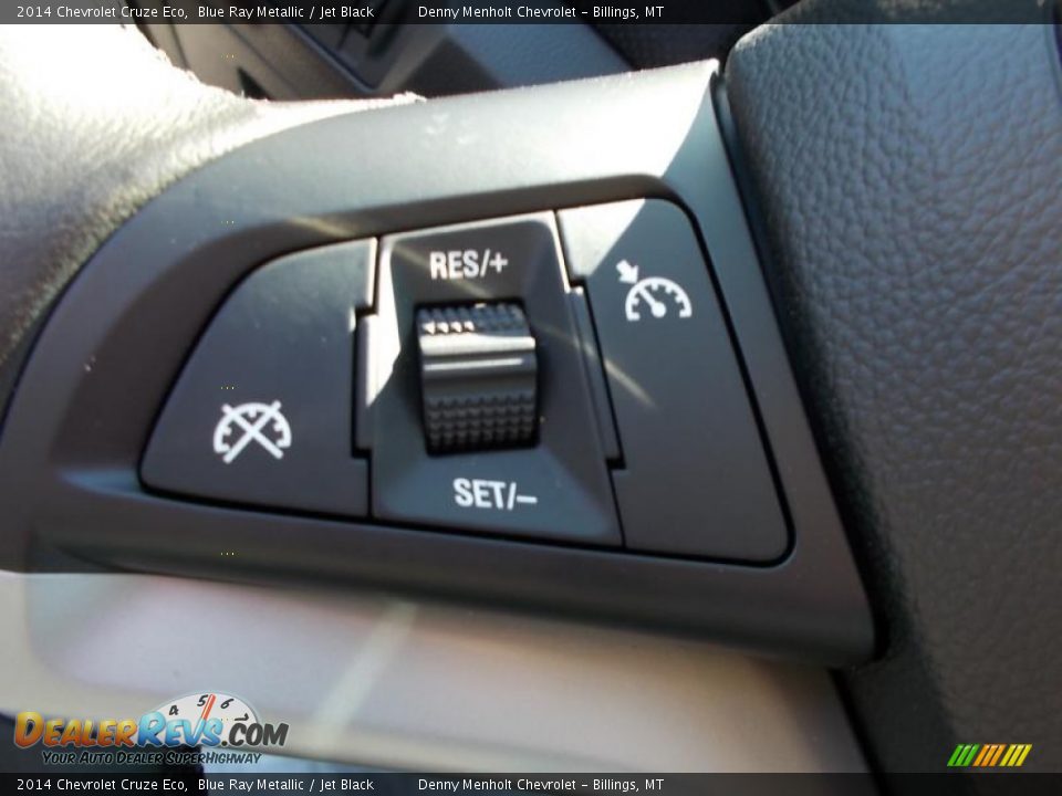 2014 Chevrolet Cruze Eco Blue Ray Metallic / Jet Black Photo #13