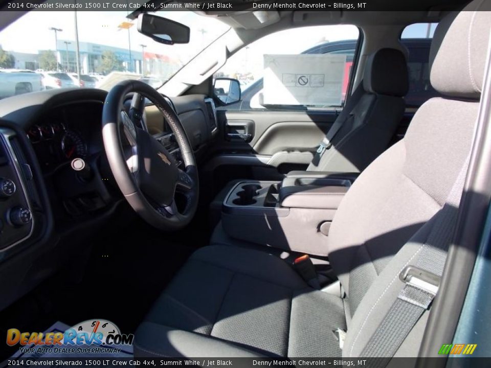 2014 Chevrolet Silverado 1500 LT Crew Cab 4x4 Summit White / Jet Black Photo #9